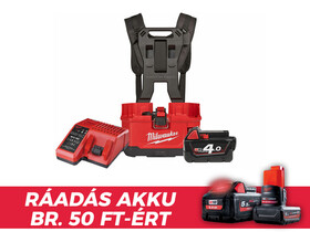 Milwaukee M18BPFPH-401 akkus permetező 18 V | 15 l | Szállítási telj. 4,6 - 0 l/perc | Szénkefés | 1 x 4 Ah akku + töltő | Kartondobozban